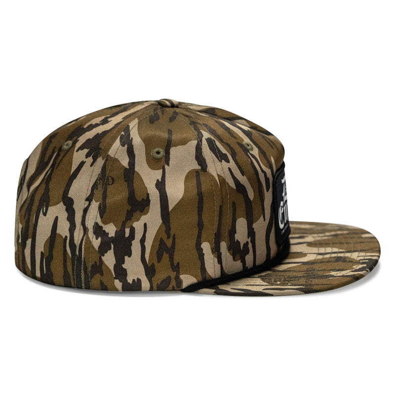 Load image into Gallery viewer, Die Empty Black Patch Flatbill Snapback Hat