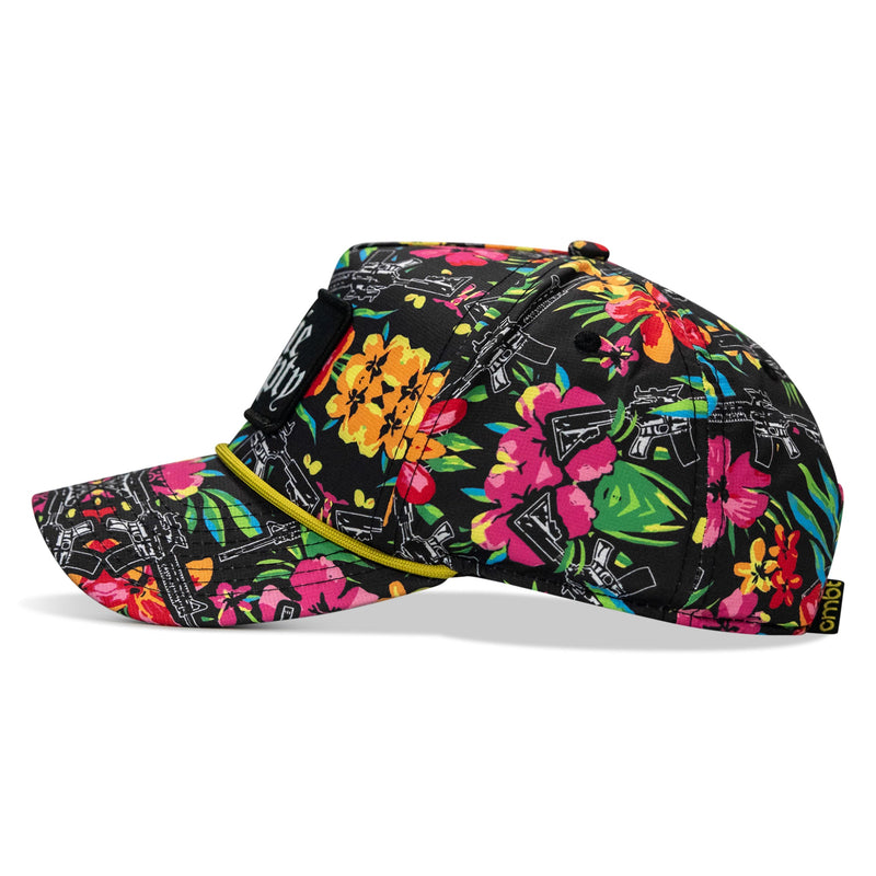 Load image into Gallery viewer, Die Empty. Black Patch Weekender Snapback