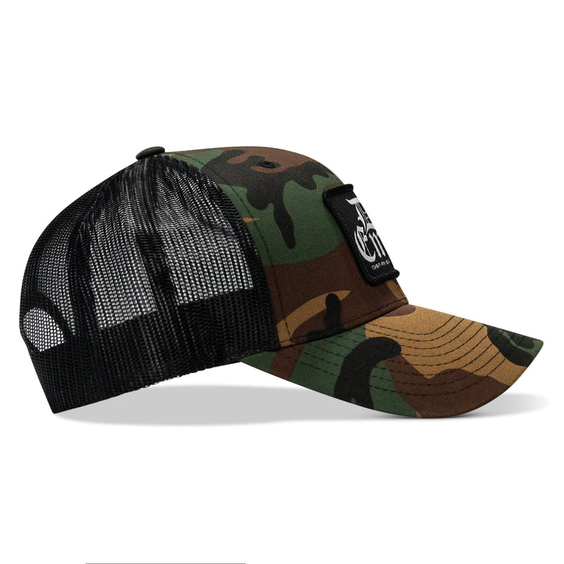Load image into Gallery viewer, Die Empty Black Patch Snapback Hat