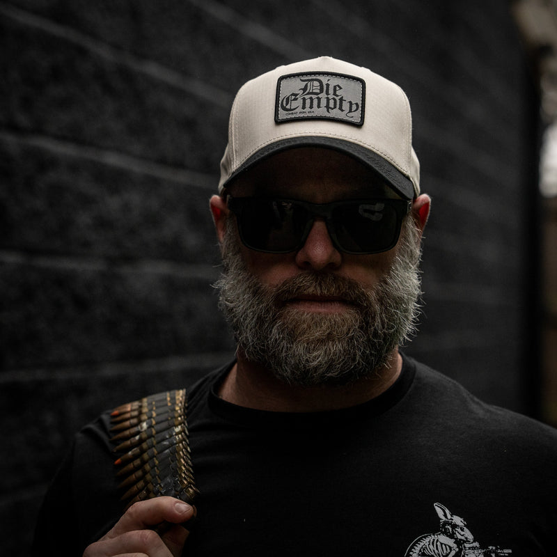 Load image into Gallery viewer, Die Empty Patch. 5-Panel Workhorse Snapback Hat