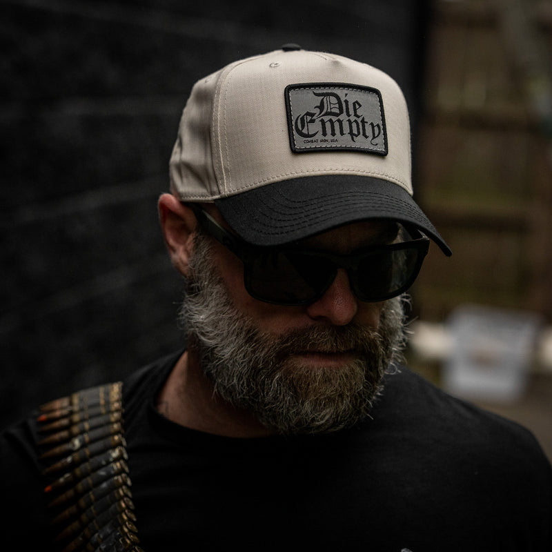 Load image into Gallery viewer, Die Empty Patch. 5-Panel Workhorse Snapback Hat