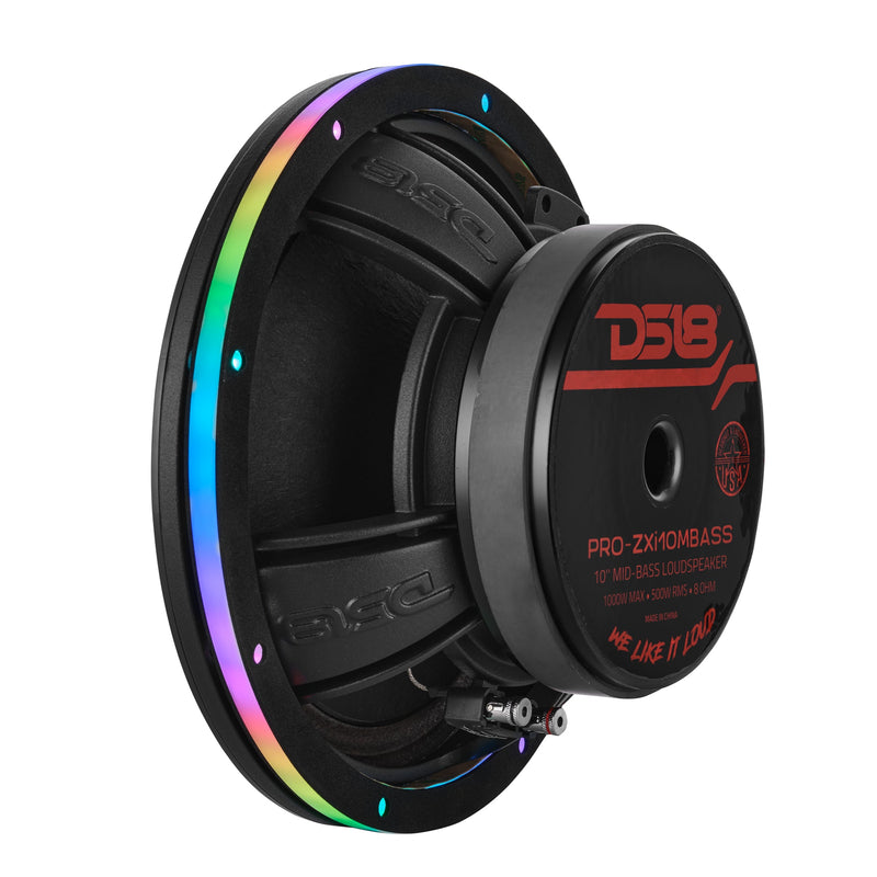 Load image into Gallery viewer, 10" Digital LED Ring for Loudspeakers and Speakers