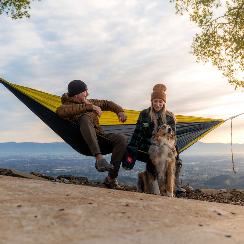 Load image into Gallery viewer, Double Deluxe Hammock w/Straps