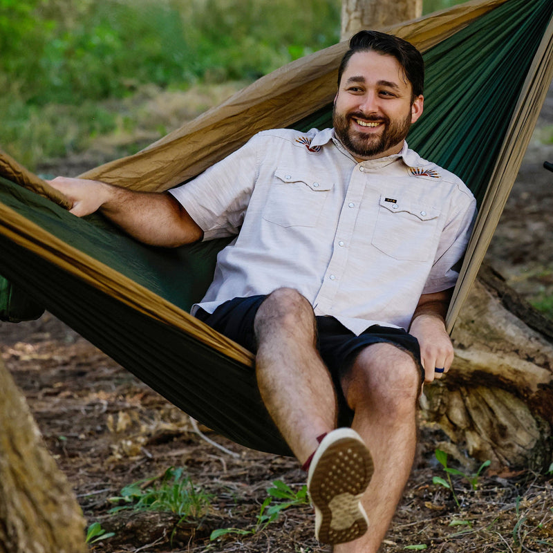 Load image into Gallery viewer, Double Deluxe Hammock w/Straps