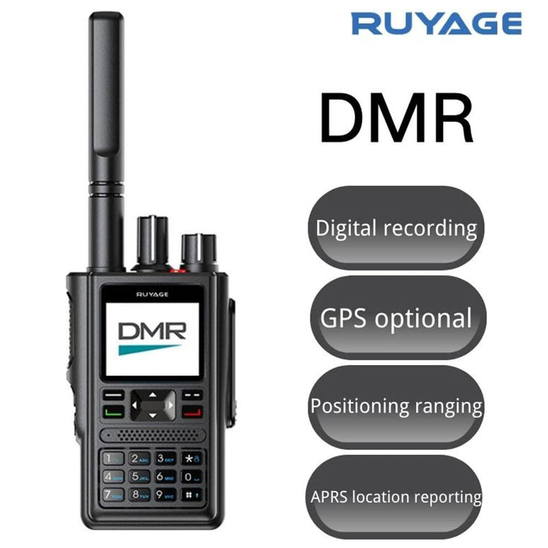 Load image into Gallery viewer, Ruyage DP10 DMR Digital Long Range Two Way Radio Dual Mode Walkie Talkie