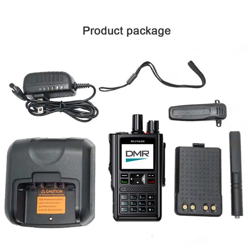 Load image into Gallery viewer, Ruyage DP10 DMR Digital Long Range Two Way Radio Dual Mode Walkie Talkie