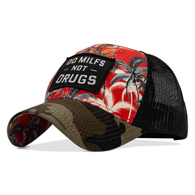 Load image into Gallery viewer, Do MILFS. Not Drugs Patch Original Ripstop Snapback Hat