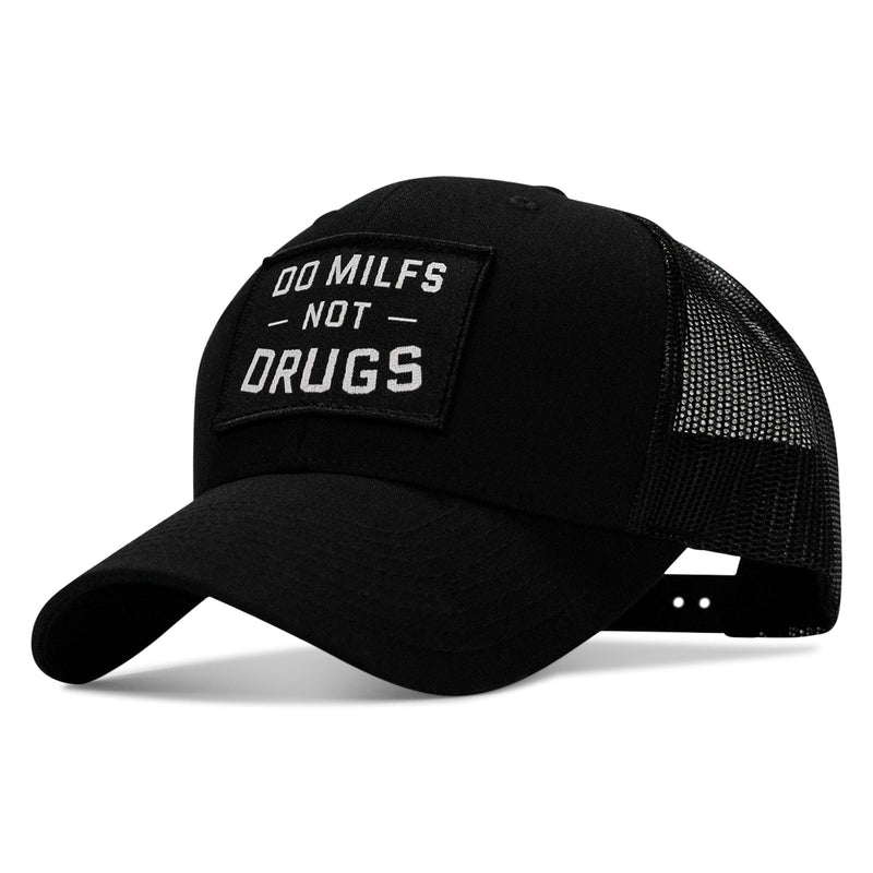 Load image into Gallery viewer, Do Milfs. Not Drugs. Patch Snapback HAT