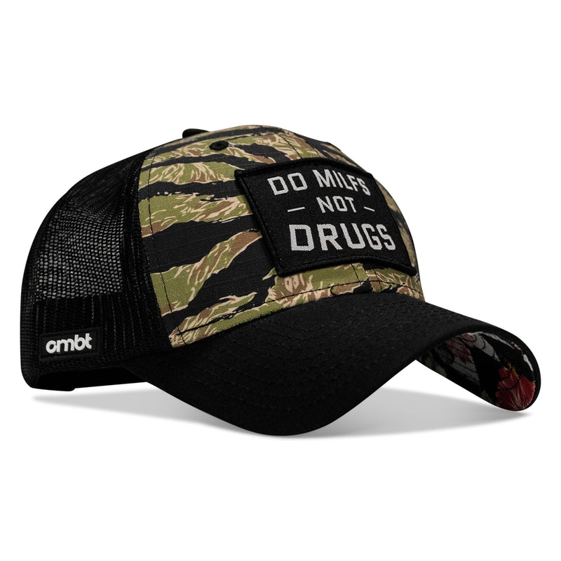 Load image into Gallery viewer, Do MILFS. Not Drugs Patch Original Ripstop Snapback Hat