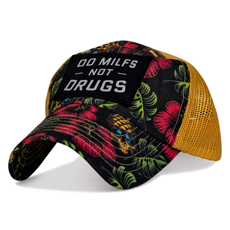 Load image into Gallery viewer, Ripstop Do Milfs Not Drugs Patch Tactical Ripstop Mesh Snapback Hat