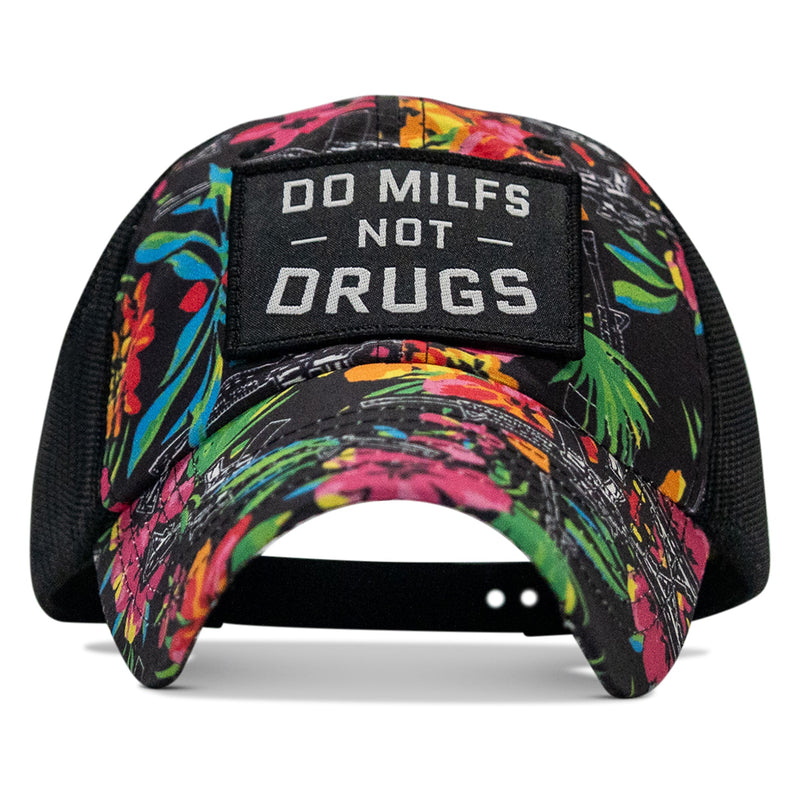 Load image into Gallery viewer, Ripstop Do Milfs Not Drugs Patch Tactical Ripstop Mesh Snapback Hat