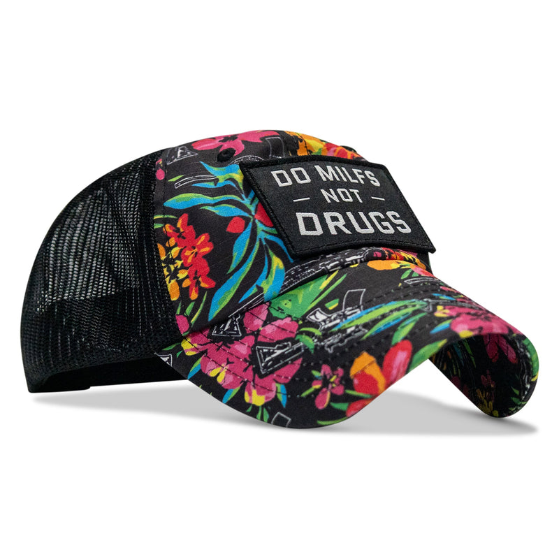 Load image into Gallery viewer, Ripstop Do Milfs Not Drugs Patch Tactical Ripstop Mesh Snapback Hat