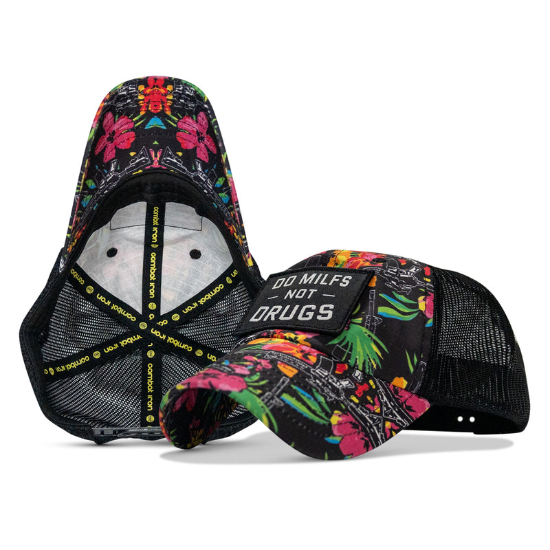 Load image into Gallery viewer, Ripstop Do Milfs Not Drugs Patch Tactical Ripstop Mesh Snapback Hat
