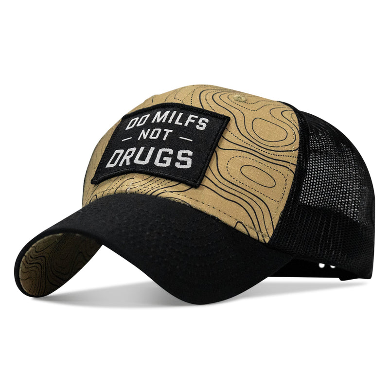 Load image into Gallery viewer, Do MILFS. Not Drugs Patch Original Ripstop Snapback Hat