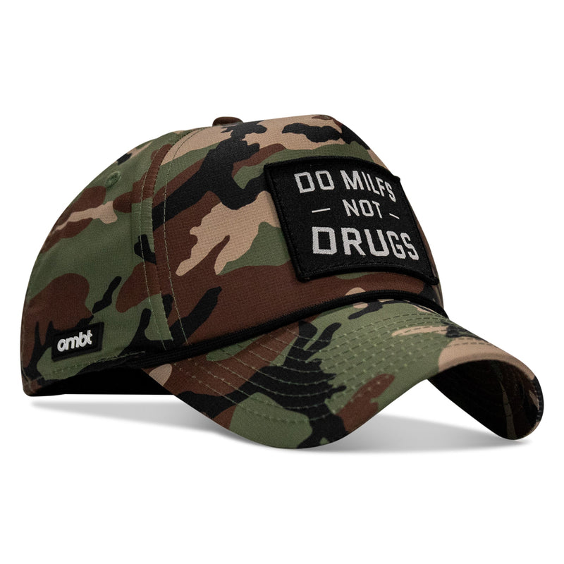 Load image into Gallery viewer, Do MILFS. Not Drugs Patch Weekender Snapback