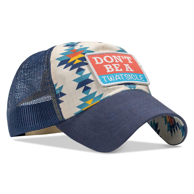 Load image into Gallery viewer, Don't Be A Twatsicle Patch Ripstop Mesh Snapback Hat