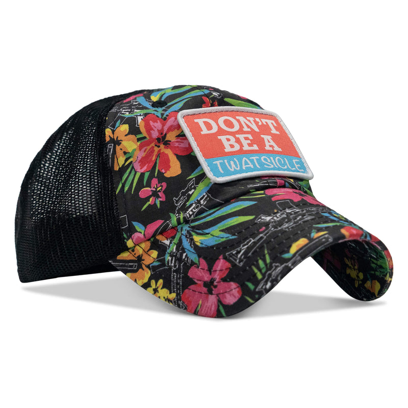 Load image into Gallery viewer, Don't Be A Twatsicle Patch Ripstop Mesh Snapback Hat