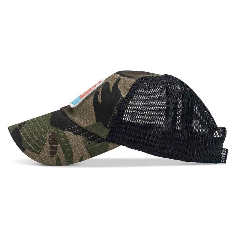 Load image into Gallery viewer, Don't Be A Twatsicle Patch Ripstop Mesh Snapback Hat