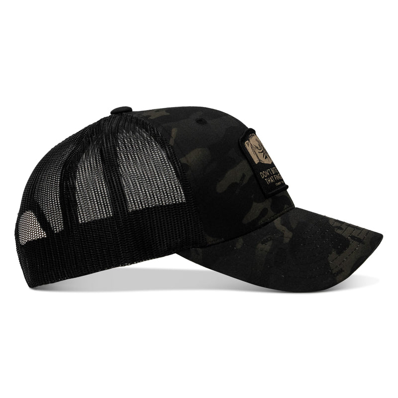 Load image into Gallery viewer, Don't Bite The Hand That Fingers you Patch Snapback Hat