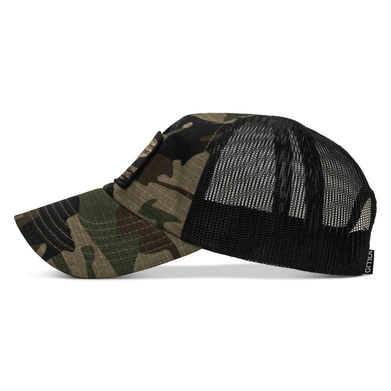 Load image into Gallery viewer, Don't Bite The Hand That Fingers You Patch Tactical Ripstop Mesh Snapback Hat