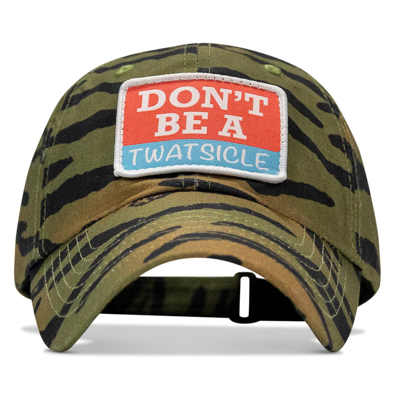 Load image into Gallery viewer, Don't Be A Twatsicle Patch Ripstop Mesh Snapback Hat
