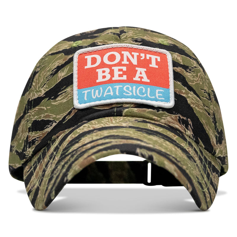 Load image into Gallery viewer, Don't Be A Twatsicle Patch Ripstop Mesh Snapback Hat