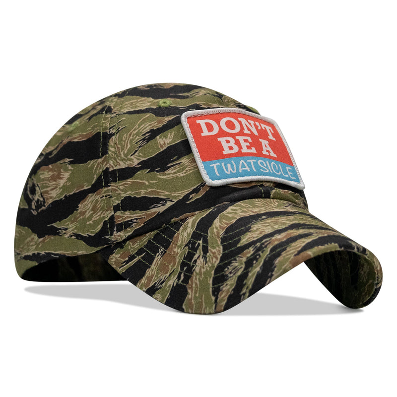 Load image into Gallery viewer, Don't Be A Twatsicle Patch Ripstop Mesh Snapback Hat