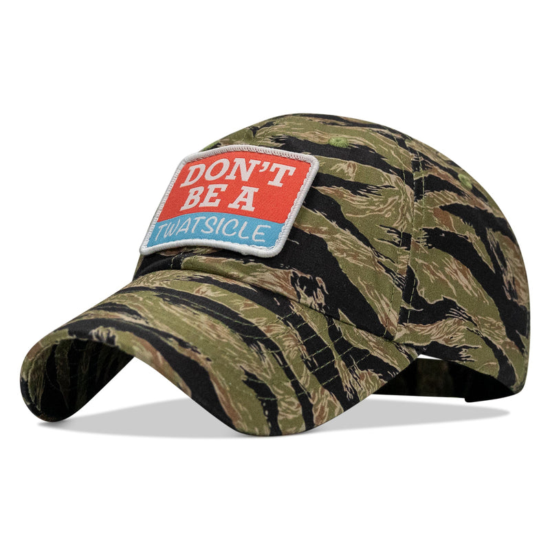 Load image into Gallery viewer, Don't Be A Twatsicle Patch Ripstop Mesh Snapback Hat