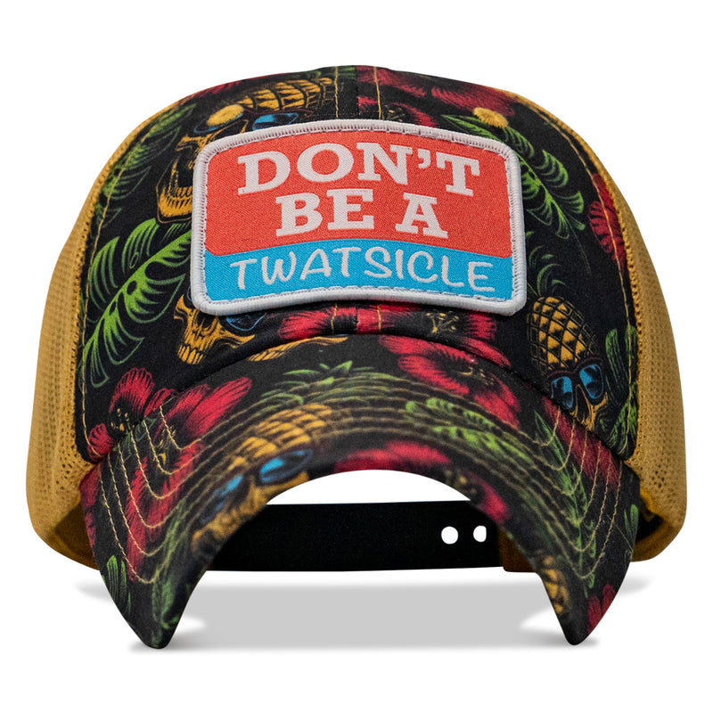Load image into Gallery viewer, Don't Be A Twatsicle Patch Ripstop Mesh Snapback Hat