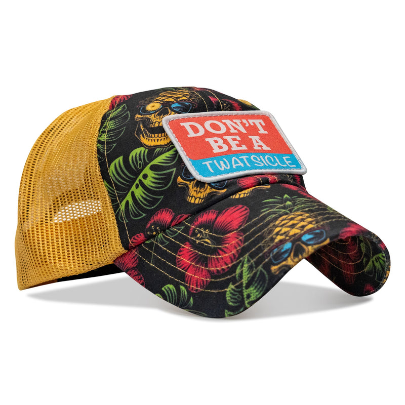Load image into Gallery viewer, Don't Be A Twatsicle Patch Ripstop Mesh Snapback Hat