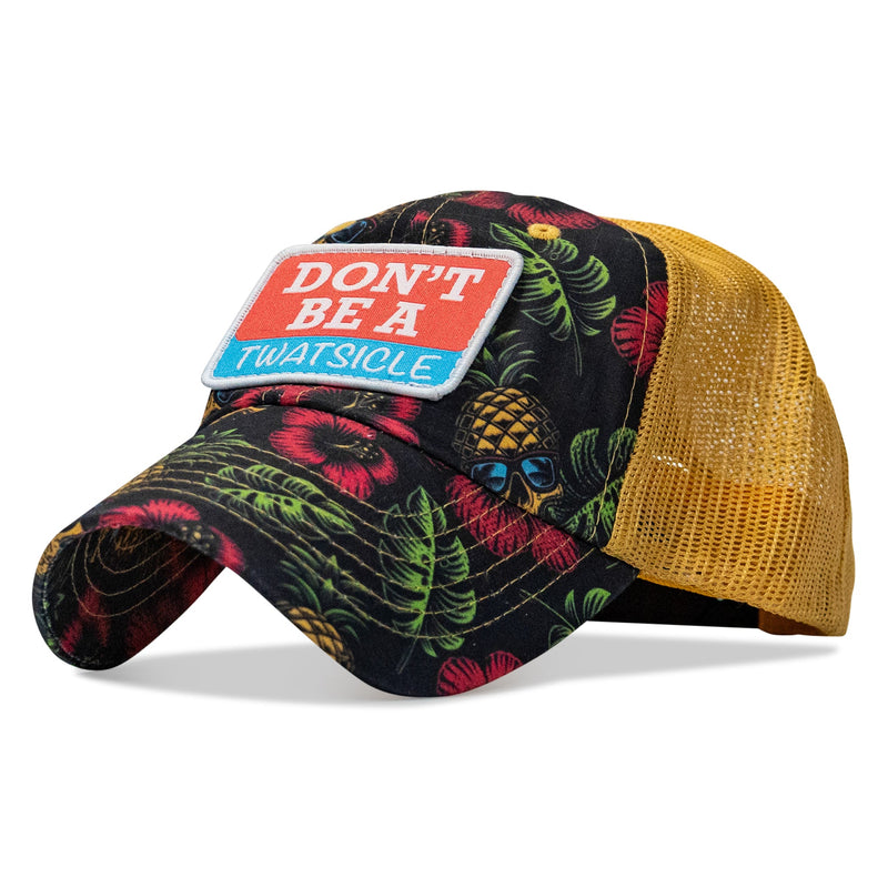 Load image into Gallery viewer, Don't Be A Twatsicle Patch Ripstop Mesh Snapback Hat