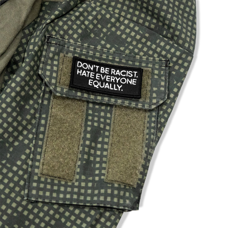 Load image into Gallery viewer, Don't Be Racist. Hate Everyone Equally. Velcro Patch