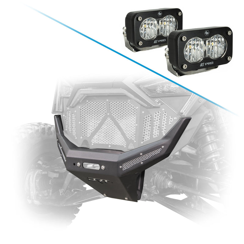 Load image into Gallery viewer, DRT Polaris RZR Pro R / Turbo R 2020-2024 Front Winch Bumper
