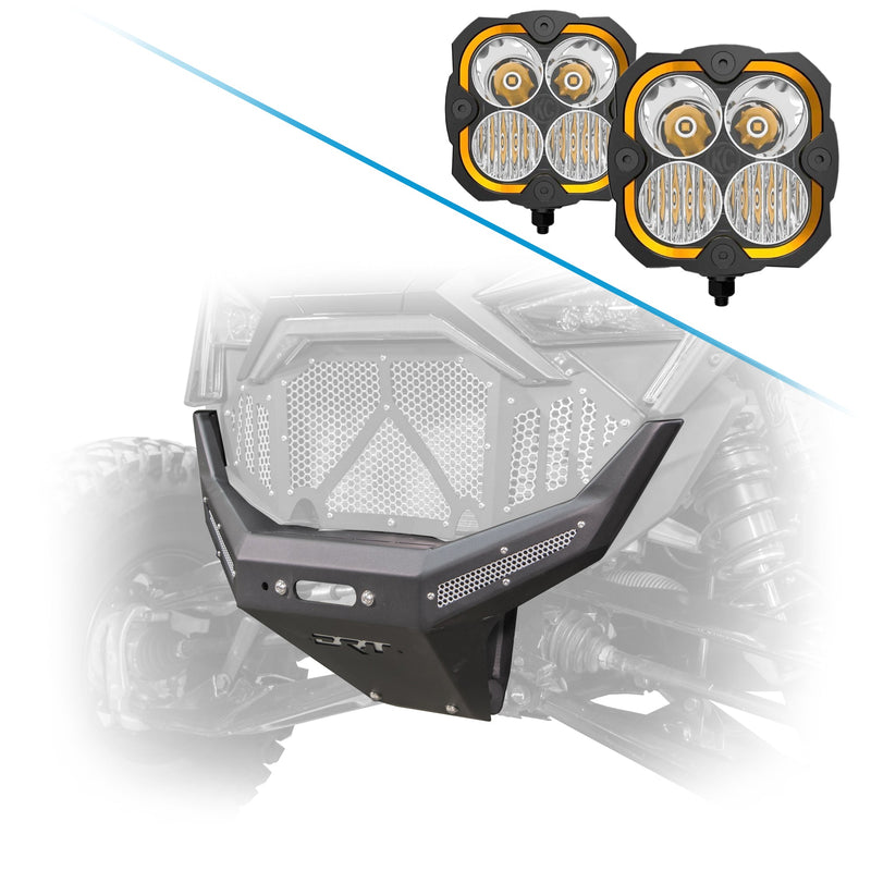Load image into Gallery viewer, DRT Polaris RZR Pro R / Turbo R 2020-2024 Front Winch Bumper