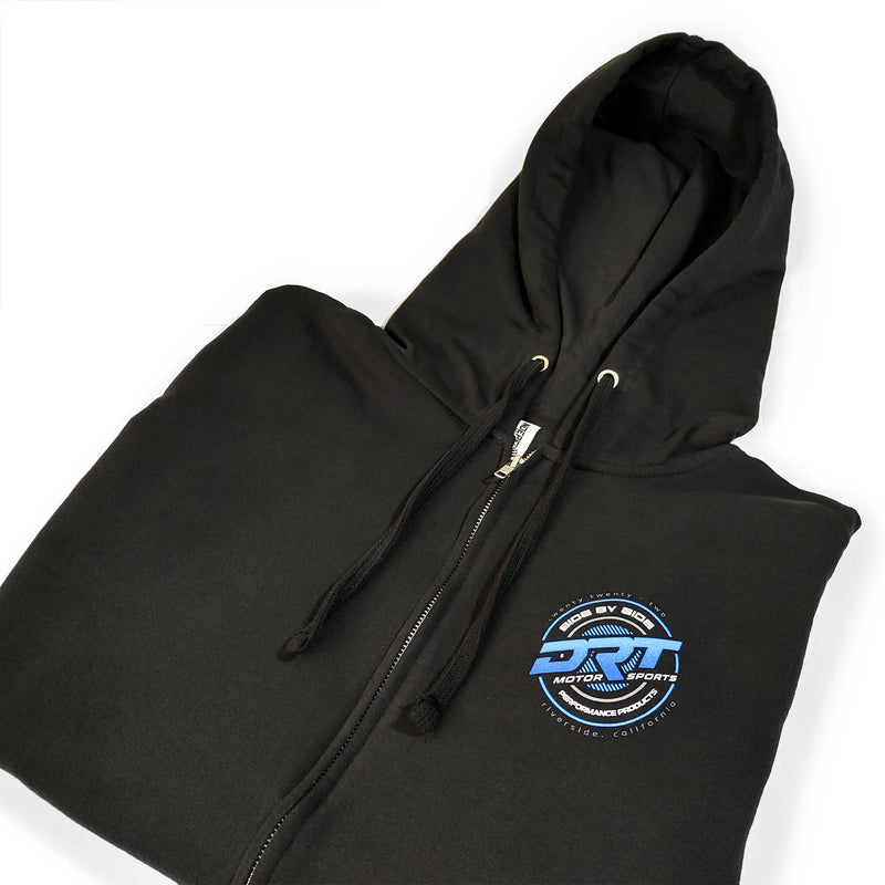 Load image into Gallery viewer, Folded hoodie with garment tag visible.