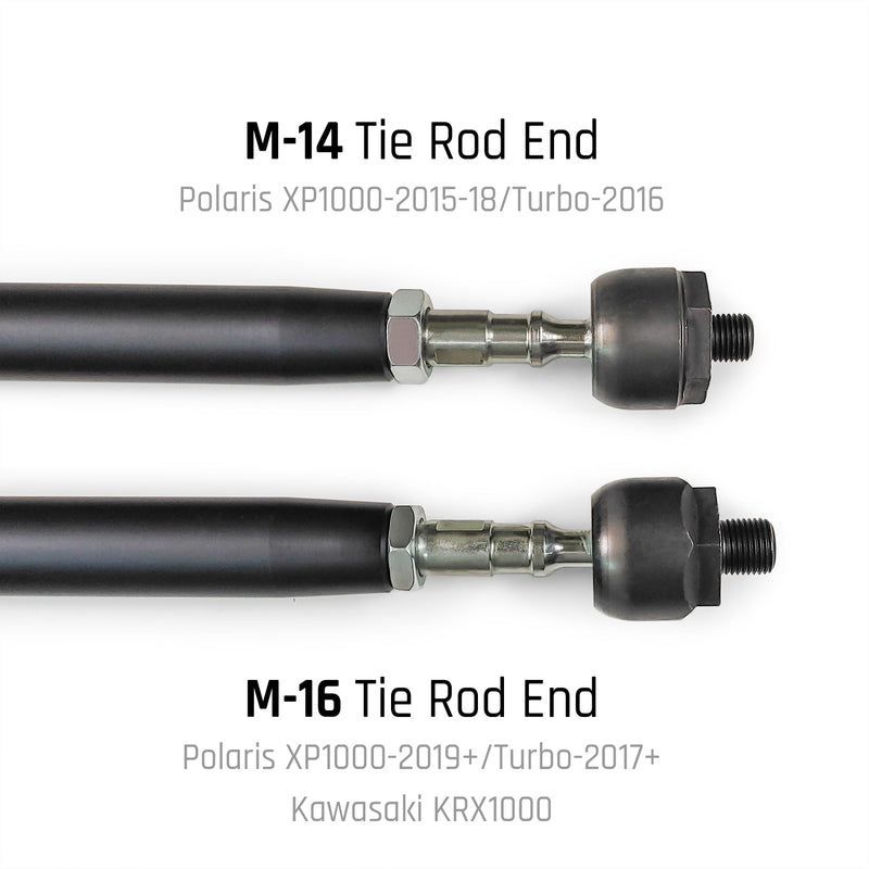 Load image into Gallery viewer, DRT Polaris RZR XP1000/4 HD Billet Aluminum Tie Rod Kit, (M14 Rack)