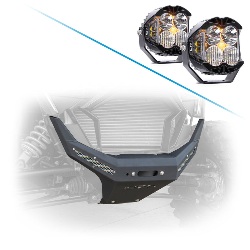 Load image into Gallery viewer, DRT Motorsports Polaris Polaris RZR Pro XP 2020-2024 Front Winch Bumper