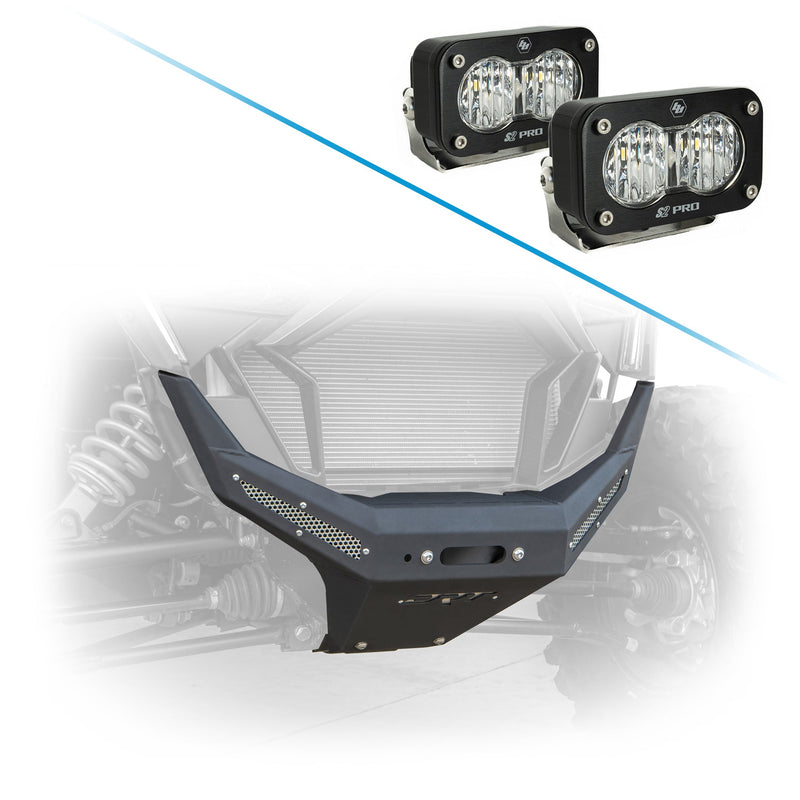 Load image into Gallery viewer, DRT Motorsports Polaris Polaris RZR Pro XP 2020-2024 Front Winch Bumper