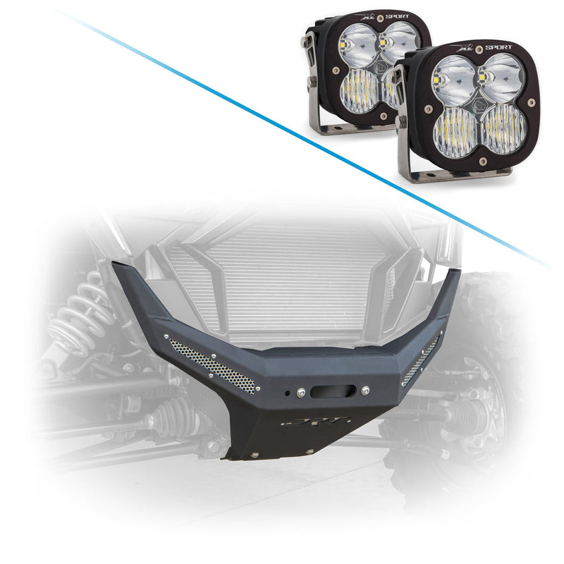 Load image into Gallery viewer, DRT Motorsports Polaris Polaris RZR Pro XP 2020-2024 Front Winch Bumper