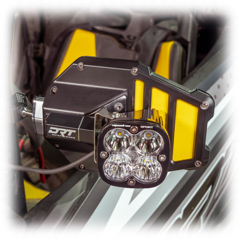 Load image into Gallery viewer, DRT Aluminum Tactical Mirror Light Bracket Kit