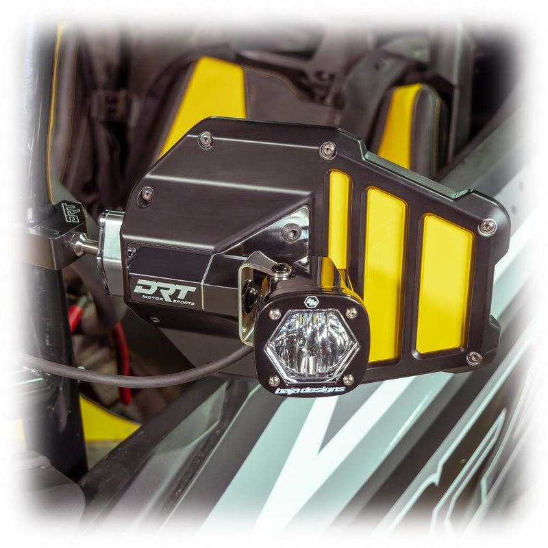 Load image into Gallery viewer, DRT Aluminum Tactical Mirror Light Bracket Kit