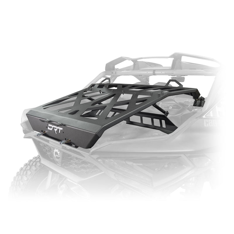 Load image into Gallery viewer, DRT can am maverick tire carrier, boxed design with multiple tie-down points