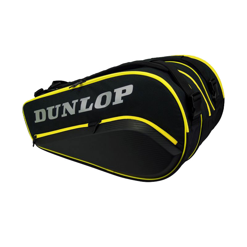 Load image into Gallery viewer, Dunlop Padel Bag Elite Thermo 2.0 | Black & Yellow