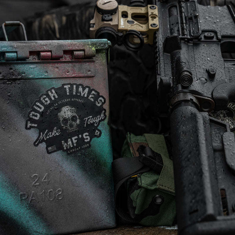 Load image into Gallery viewer, Tough Times Make Tough MF'ers Decal