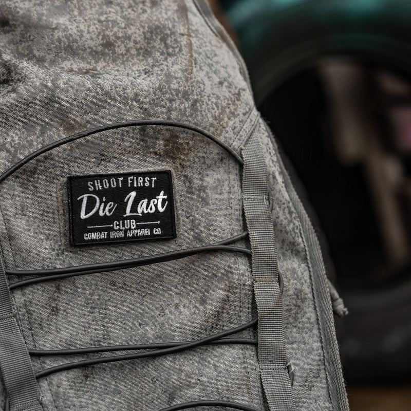 Load image into Gallery viewer, Shoot First. Die Last Club Velcro Patch