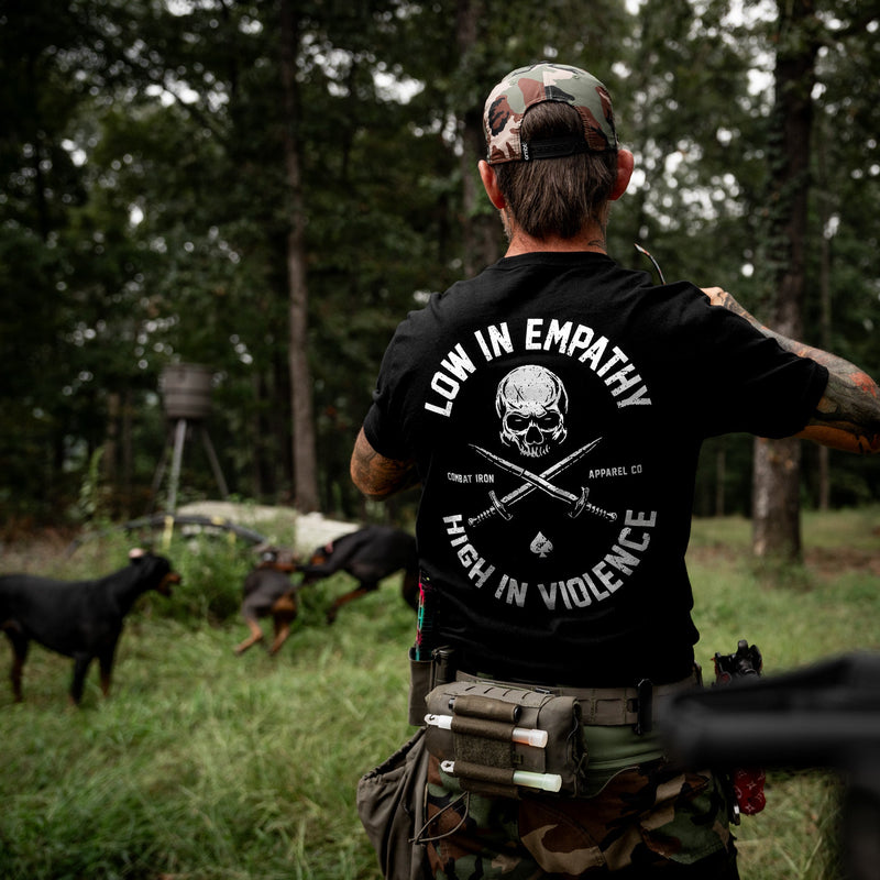 Load image into Gallery viewer, Low In Empathy High In Violence Men's T-Shirt