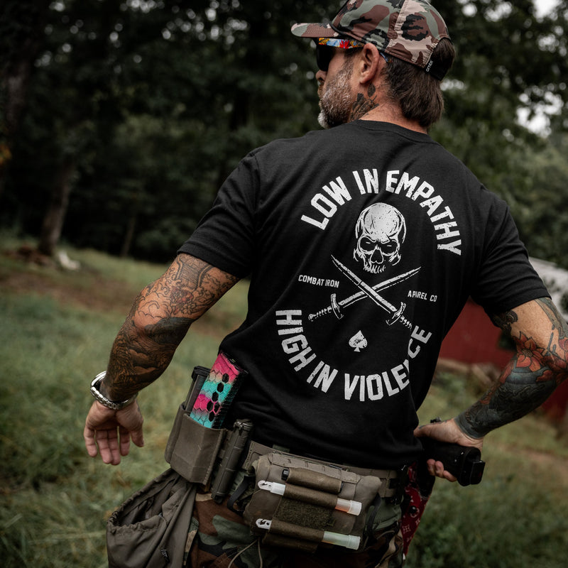 Load image into Gallery viewer, Low In Empathy High In Violence Men's T-Shirt