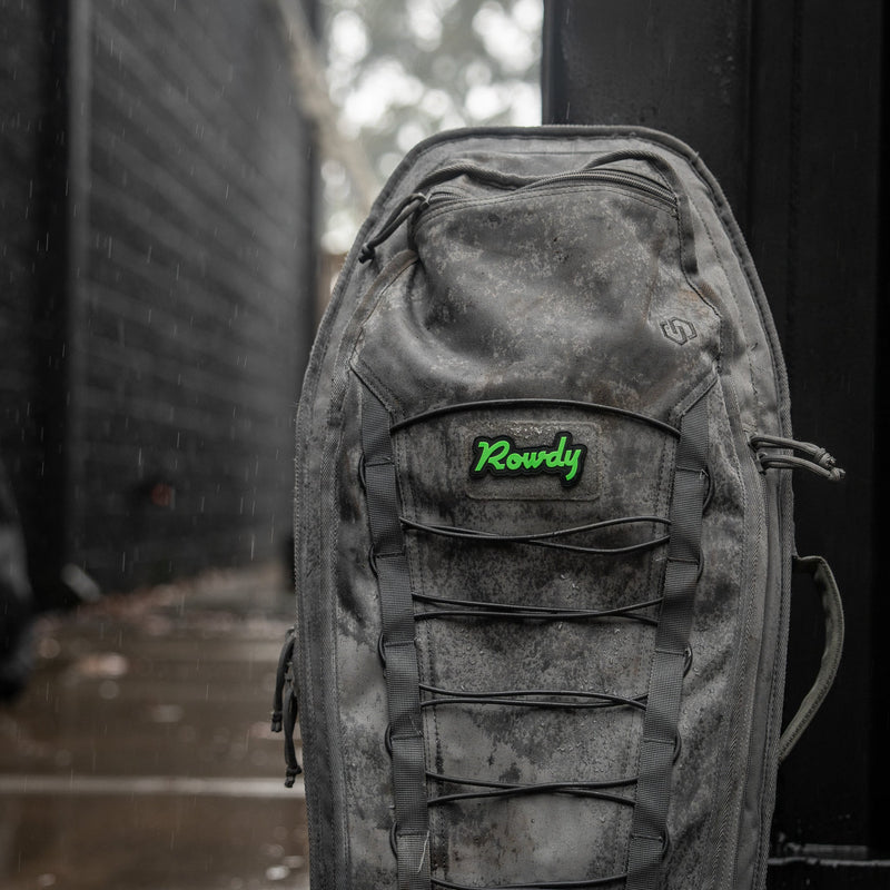 Load image into Gallery viewer, Rowdy Script PVC Velcro Patch