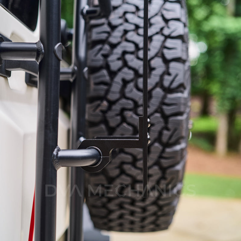 Load image into Gallery viewer, INEOS Grenadier: Ladder-Mounted Accessory Carrier – Modular Gear Mount, Gen 2