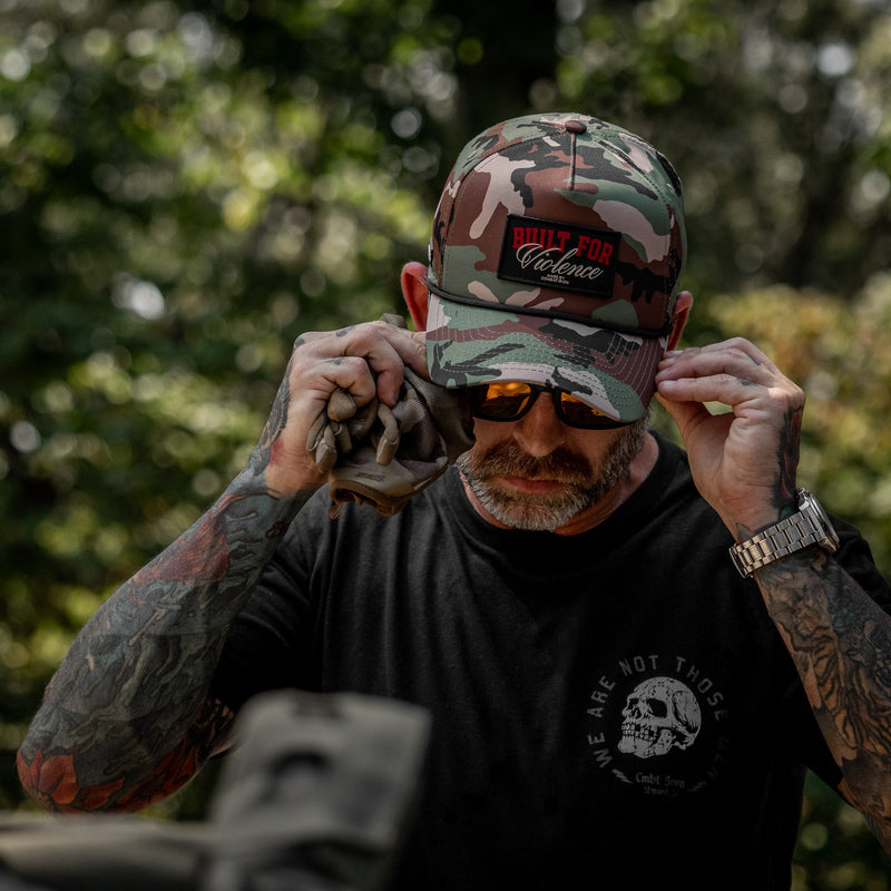 Load image into Gallery viewer, Built For Violence Patch Waterproof Weekender Snapback